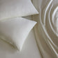 Clara Sheets and Pillowcases, Ivory
