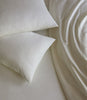 Clara Sheets and Pillowcases, Ivory