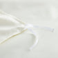 interior duvet ties on Clara duvet, Ivory