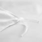 Inside duvet ties on Clara duvet set, White