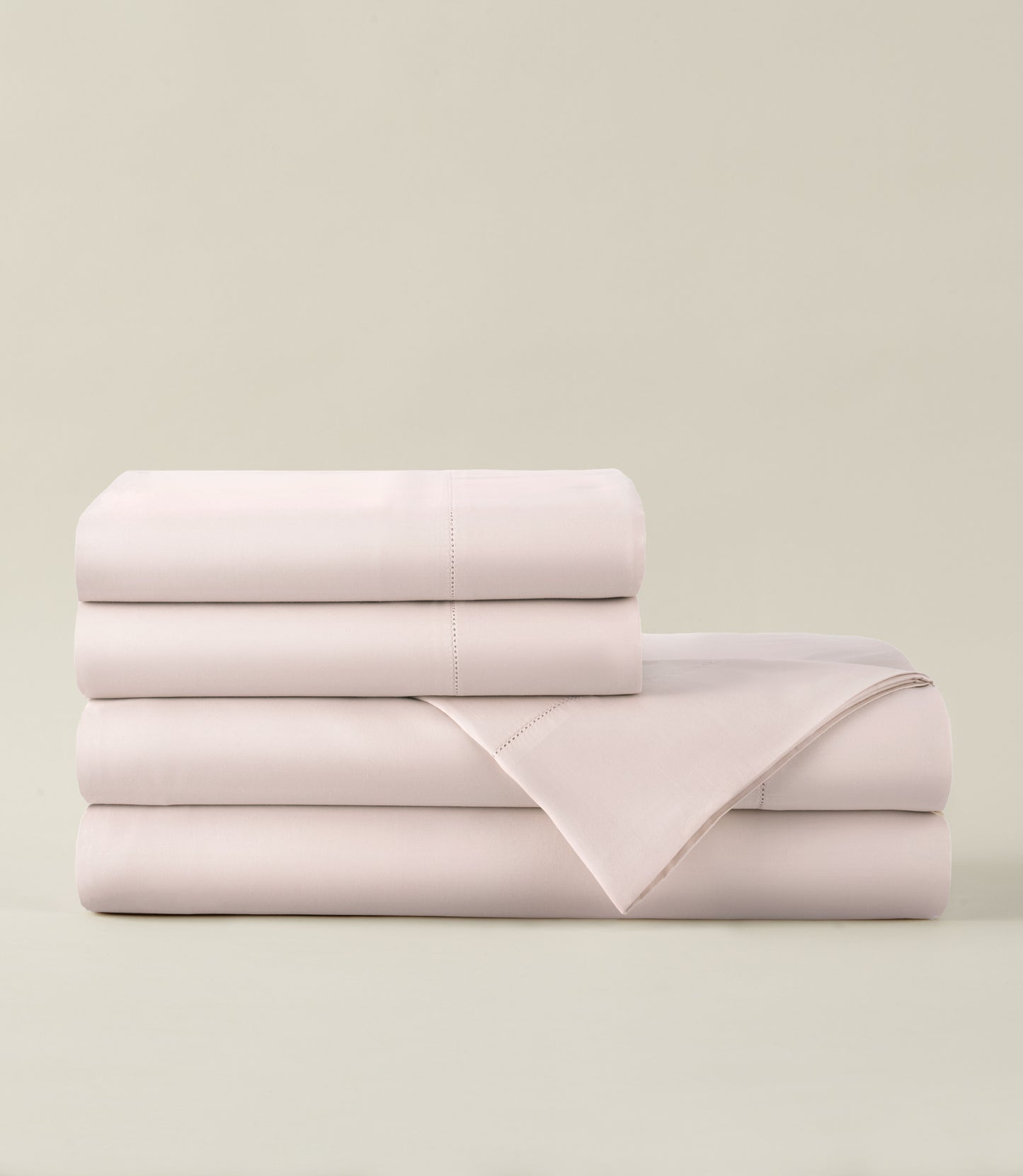 Clara Sateen Sheet Set Blush