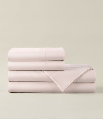 Clara Sateen Sheet Set Blush
