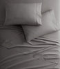 Clara Sateen Pillowcase Lifestyle, Dark Gray