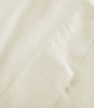 Hemstitch detail on Clara Sateen Sheet Set, Ivory