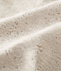 Fabric close up of Leather Trim Lumbar Pillow, Leather 