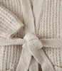 Detail of Cozy Waffle Robe, Linen