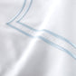 Detail shot of embroidery, Sky
