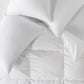 Down Alternative duvet and pillows, White