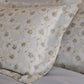 Close-up of Ella Linen Sham in Sky