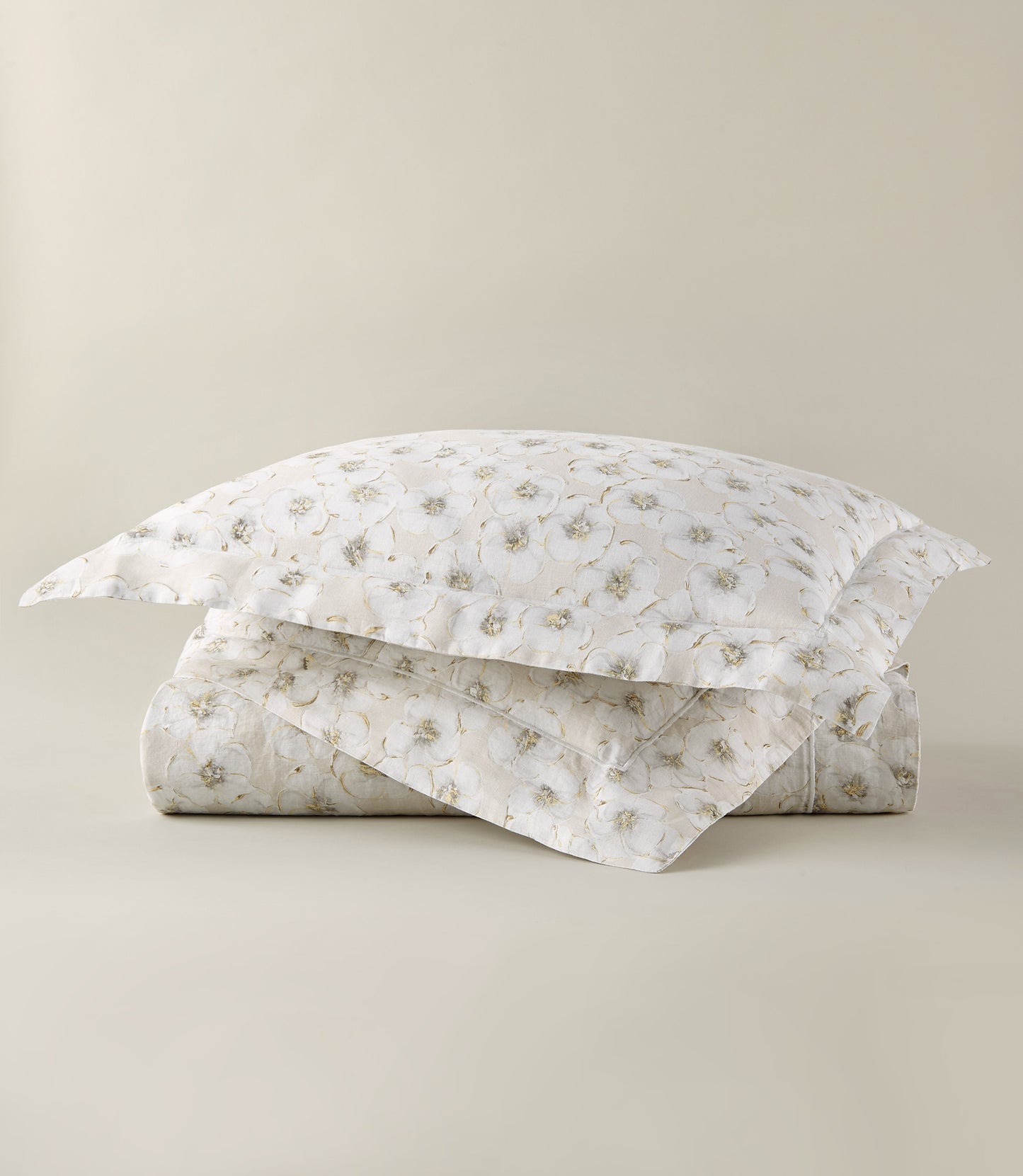Ella Linen Duvet Set, Natural