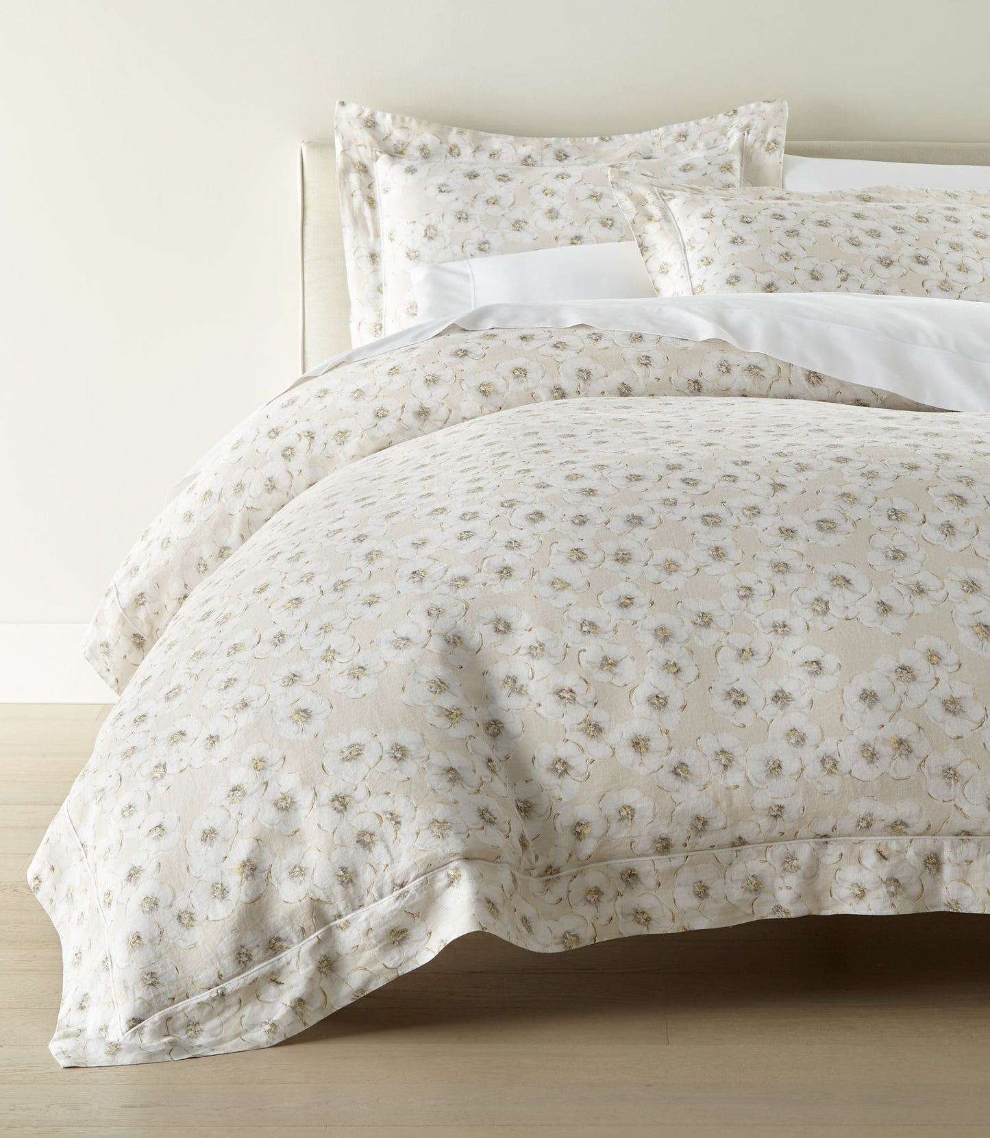 Ella Linen Duvet Set lifestyle, Natural