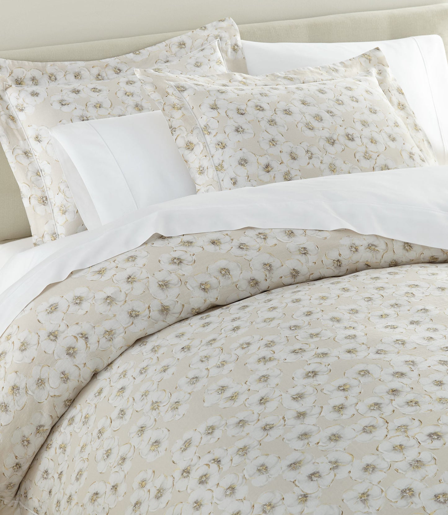 Ella Linen Duvet Set lifestyle 2, Natural