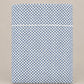 Emma Printed Sateen Flat Sheet, Blue