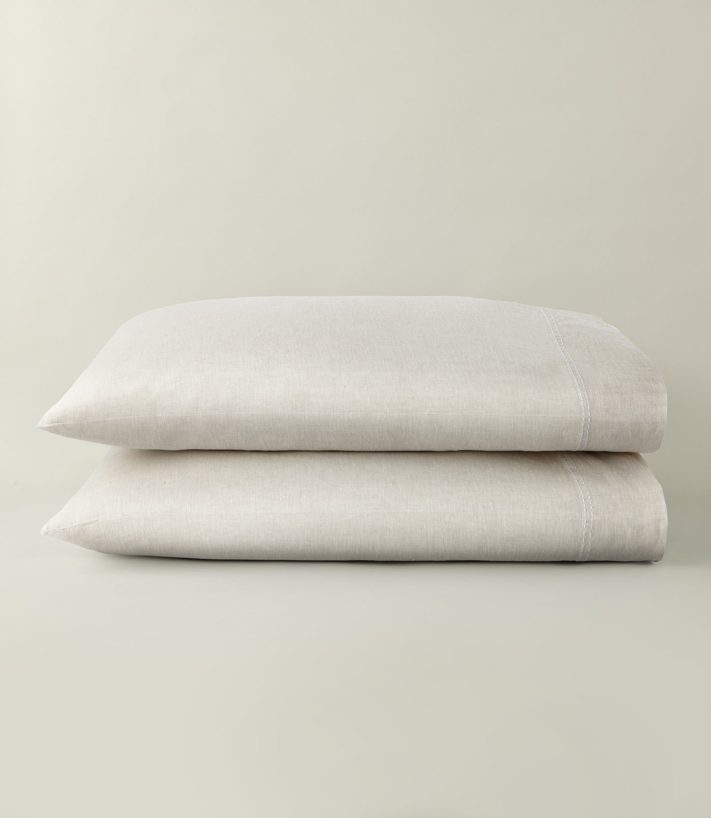 European Washed Linen Pillowcase, Natural