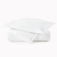 European Washed Linen Duvet Cover, White