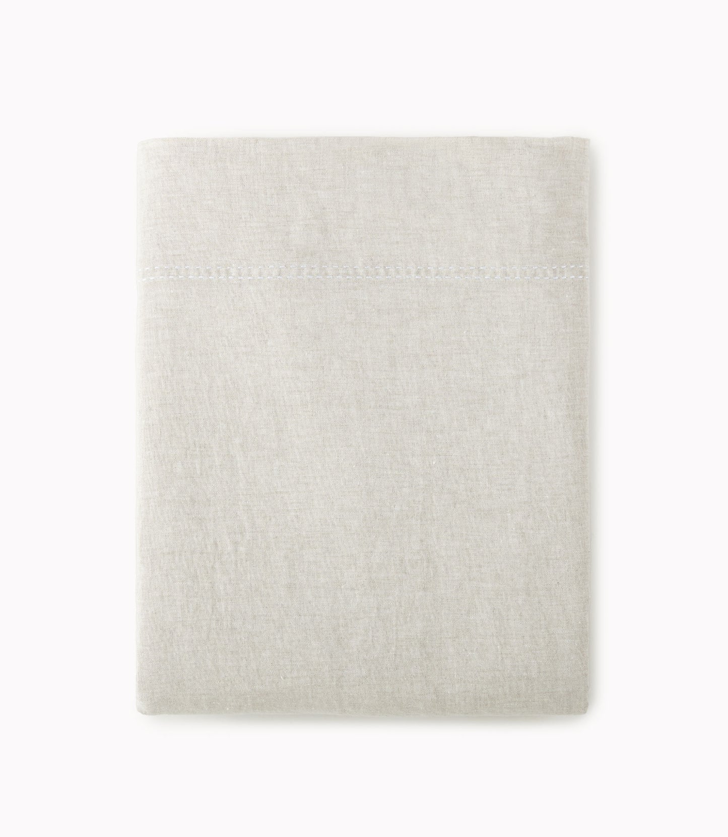 European Washed Linen Flat Sheet, Natural