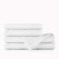 European Washed Linen Sheet Set, White