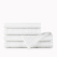 European Washed Linen Sheet Set, White