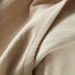 Binded edge of Favorite Reversible Cotton Blanket Linen color