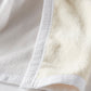 Binded edge Favorite Reversible Cotton Blanket, White