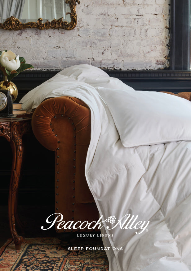 Luxury Bed & Bath Catalogs by Peacock Alley