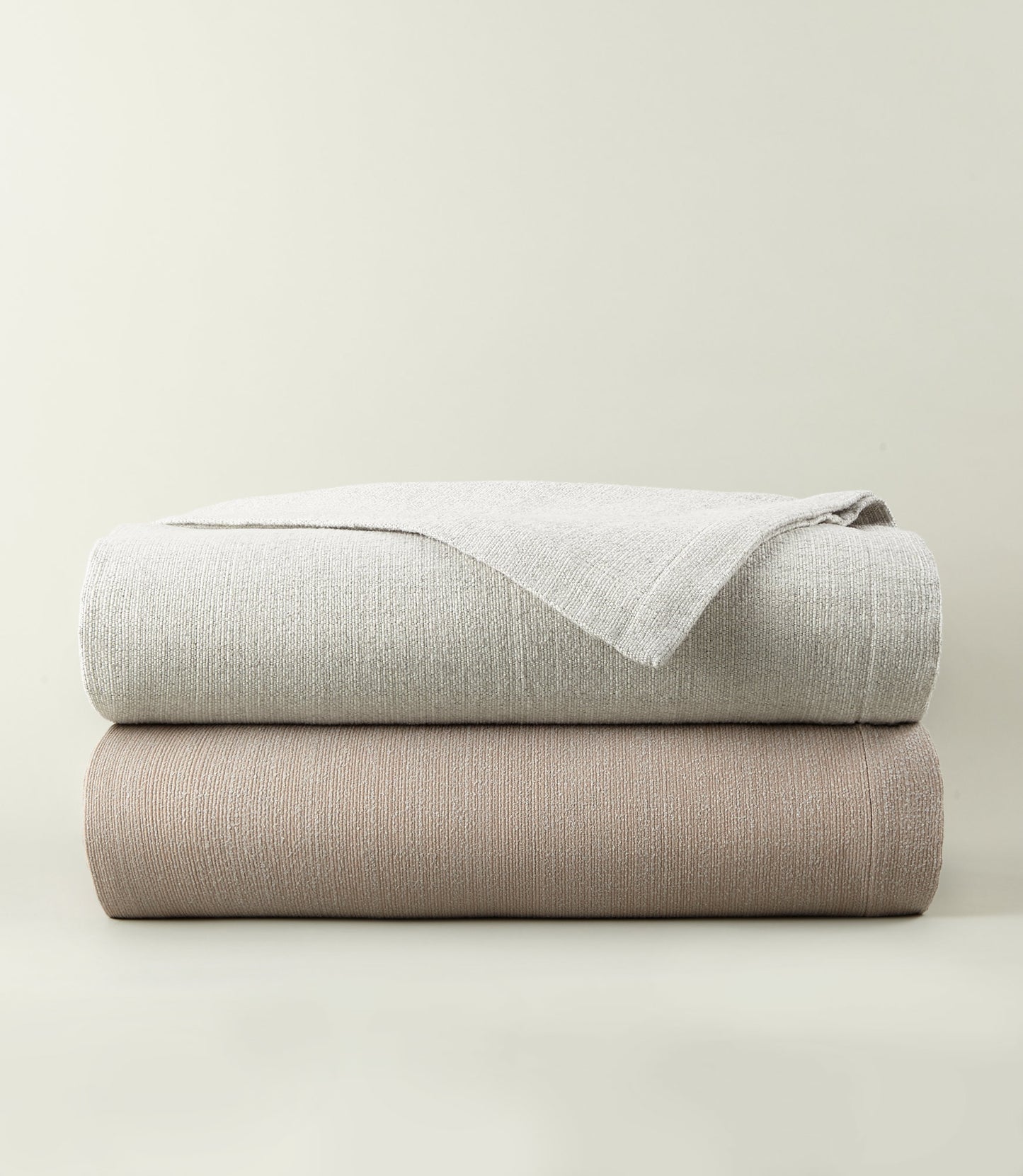 Hampton Throw Blanket multi stack, Gray Mushroom