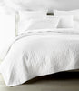 Heritage Stonewashed Coverlet and Sham lifestyle 1, White