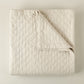 Heritage Linen Coverlet, Natural
