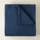 Heritage Stonewashed Coverlet, Navy