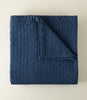 Heritage Stonewashed Coverlet, Navy
