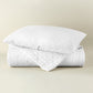 Heritage Linen Coverlet and Sham, White