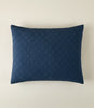 Heritage Stonewashed Linen Sham, Navy