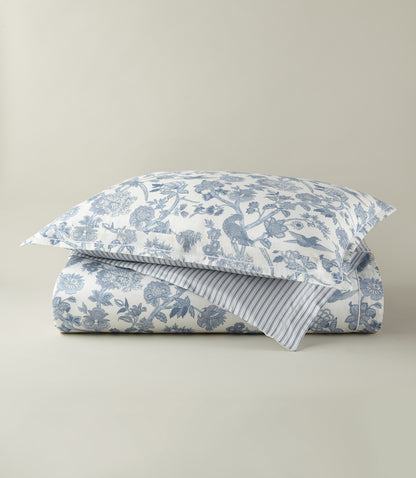 Highgrove Toile Reversible Duvet Set, Highgrove Wedgewood
