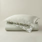 Highgrove Toile Reversible Duvet Set, Striped, Highgrove Moss