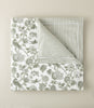 Highgrove Duvet Cover folded, Moss