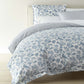 Highgrove Toile Reversible Duvet Set, Highgrove Wedgewood displayed on a bed