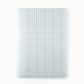 Houndstooth Percale Flat Sheet Light Blue