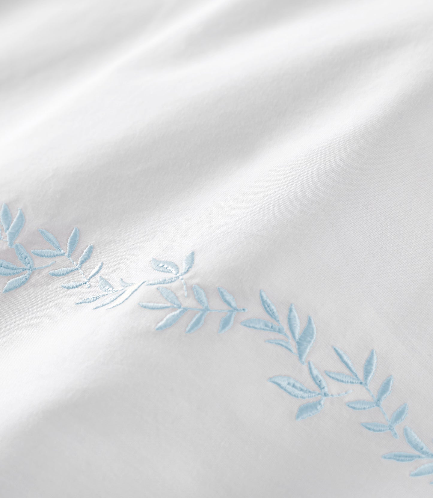 Detail of Ivy embroidery, Sky