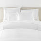 Ivy Classic Embroidered Duvet Set lifestyle, White