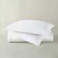 Ivy Classic Embroidered Duvet Set, White