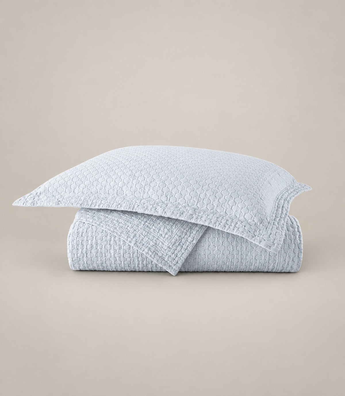 Juliet Matelassé Coverlet Barely Blue
