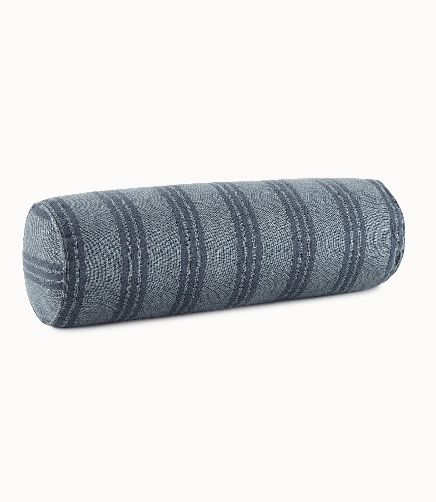 Lennox Striped Bolster Decorative Pillow, Blue