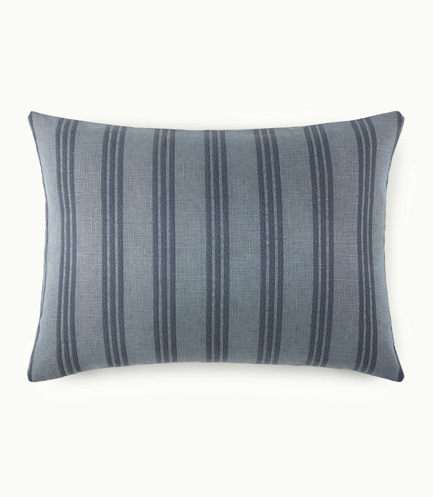 Lennox Striped Grand Euro Decorative Pillow, Blue