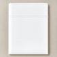 Lyric Percale Flat sheet, White