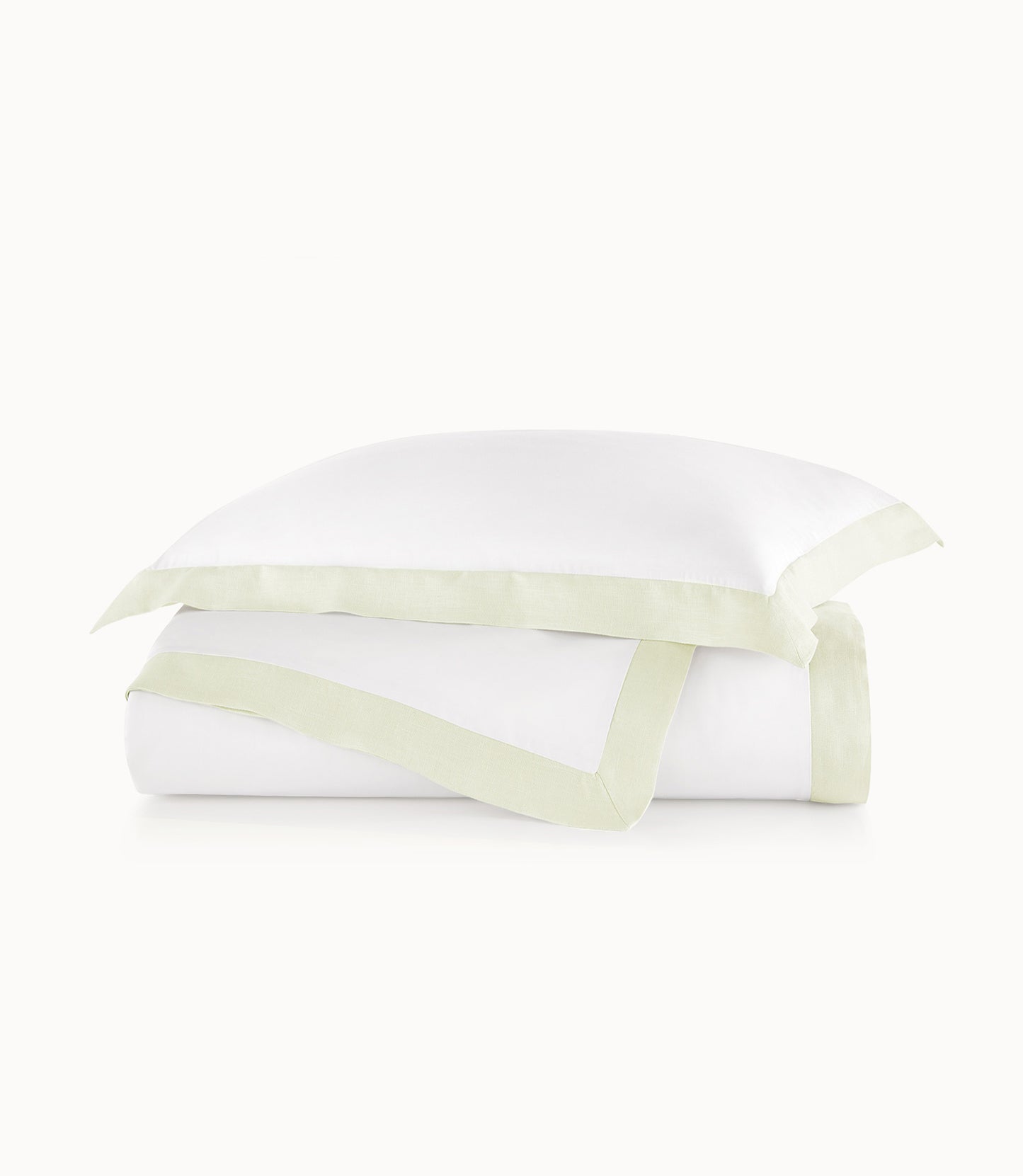 Mandalay Cuff Duvet Sham Pearl