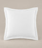 Mia Stonewashed Matelassé Euro Sham, White