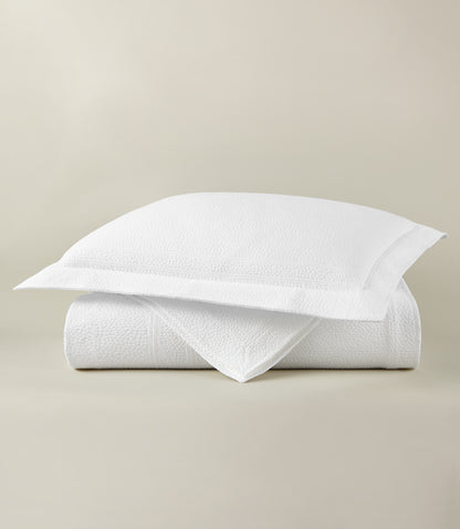 Montauk Matelassé Coverlet White