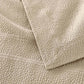 corner detail of Montauk coverlet, Linen