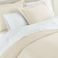 montauk shams on bed, Pearl
