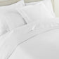 montauk shams on bed, White